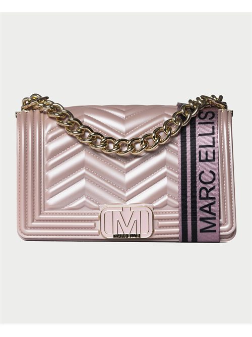 Marc Ellis Quilted Leather Bag MARC ELLIS | FLAT WAVE SMISTY ROSE/LIGHT GOLD